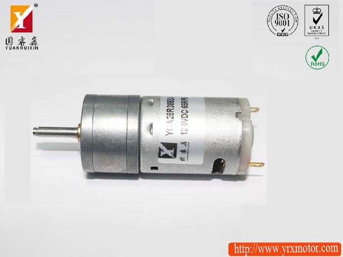 微型減速圓形中心軸電機YGA28R385SA